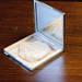 Antique Solid Silver Powder Compact Case with mirror Art Deco 1920s