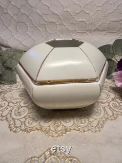 Antique Vienna Austria Green Stamp Pre-1909 Powder Box.