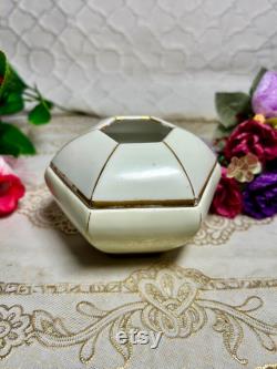 Antique Vienna Austria Green Stamp Pre-1909 Powder Box.