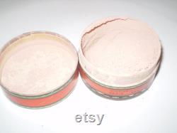 Antique three flower powder box gesichtspuder richard hudnut RARE FIND