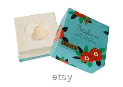 Art Deco 1940's Icilma Bouquet Face Powder Box Unused and Full