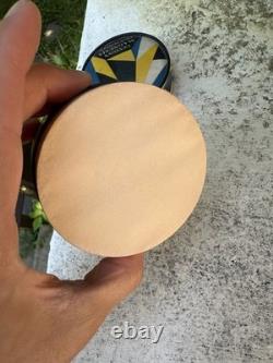 Art Deco Cosmetics Denton's Products inc New York Magnesia Face powder Round Box