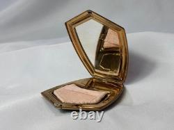 Art Deco Elgin American Compact Greek Key Design Mirrored Powder Box