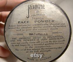 Art Deco Lorie Jasmine Chrome Powder Receptacle 1920s 1930s