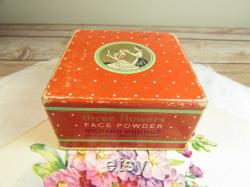 Art Deco Richard Hudnut Three Flowers Face Powder Box