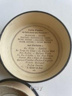 Art Deco style Houbigant Paris, empty Powder box, trinket gifts
