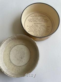 Art Deco style Houbigant Paris, empty Powder box, trinket gifts