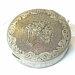 Art Nouveau Designer POWDER BOX Etched All Over Compact Solid Silver J.E. France ca.1880 Vanity Collectibles Vintage Fashion Accessories
