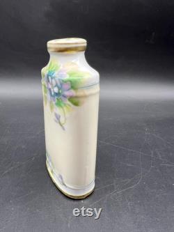 Beautiful Antique Vanity Powder Shaker Nippon Hand Painted