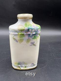 Beautiful Antique Vanity Powder Shaker Nippon Hand Painted