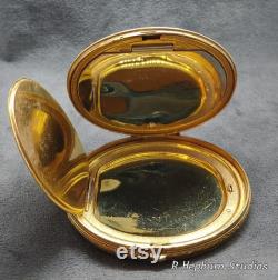 Beautiful Mother of Pearl 1940s Bliss Brothers Compact