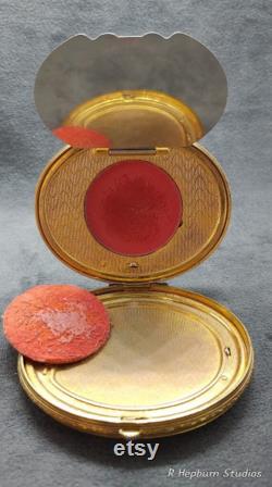 Beautiful Mother of Pearl 1940s Bliss Brothers Compact