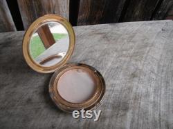 Beautiful Multi-Colored Butterfly Pattern Stratton Loose Powder Compact