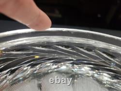 Big 8 Trinket Collar Vanity Jar Box American Brilliant Period Cut Glass Crystal