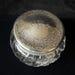 Blackinton Lions Sterling Silver Glass Dresser Powder Jar Art Nouveau Antique