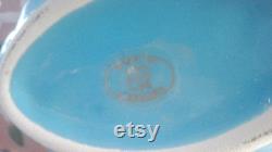 Blue Soap Box, French Porcelain Soap Box, Bar of Soap Box, colors of nature in spring, easter, st patrick's day