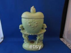 Ceramic Standing Cherubs with Heart Case