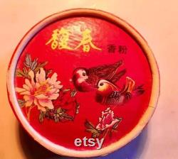 Chinese Vintage Powder Box Art Decoration Guarantee old Guarantee authentic