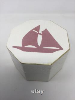 Circa 1930 s Ladies Dusting Powder in Art Deco Box