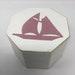 Circa 1930 s Ladies Dusting Powder in Art Deco Box