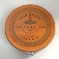 Coty Airspun container