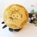 Cream Rose Powder Case Powder Puff, Vintage Floral Design Dish, Made in Japan, Vanity Accessory
