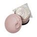 Crowning Touch Art Nouveau Calla Lily Powder Box with Original Puff Made in Japan Vintage