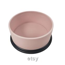 Crowning Touch Art Nouveau Calla Lily Powder Box with Original Puff Made in Japan Vintage