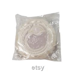Crowning Touch Art Nouveau Calla Lily Powder Box with Original Puff Made in Japan Vintage
