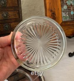 Cut Glass Dish with Tray