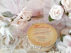 Darling Vintage Floral Bouquet Powder Box
