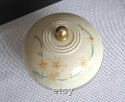 DeVilbiss Frosted Glass Powder Dresser Box DeVilbiss Frosted Glass Box Vintage Glass Powder Box Vintage Frosted Dresser Box