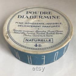 Diadermine Vintage Face Powder Box Paris 1960s