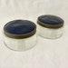 Dresser Vanity Powder Jar with Blue Lid