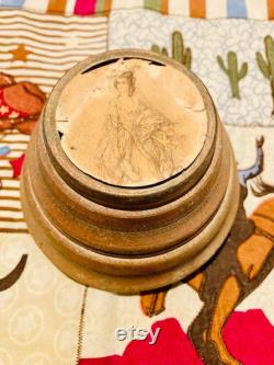 Early 1900's Ladies Musical Powder Container