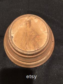 Early 1900's Ladies Musical Powder Container