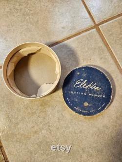 Electra Dusting Powder Box, Very Old Powder Box, Bourjois, Inc. New York, Collectible. 64T