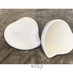 Elsa Peretti for Halston Lidded Heart Shaped Ceramic Powder Box Valentine s Day