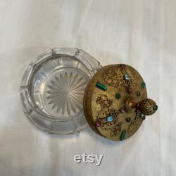 Empire Art Gold Powder Trinket Jar