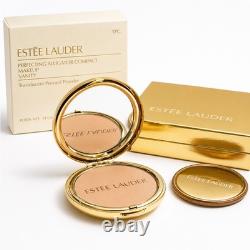 Estee Lauder 1992 Golden Alligator Compact Lucidity Medium-02 NIB Both Boxes