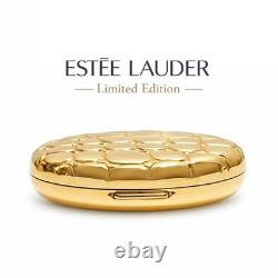 Estee Lauder 1992 Golden Alligator Compact Lucidity Medium-02 NIB Both Boxes
