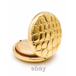 Estee Lauder 1992 Golden Alligator Compact Lucidity Medium-02 NIB Both Boxes