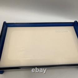 Estee Lauder Estee Perfumed Body Powder Cobalt Blue Vintage Vanity Box 7.5 oz