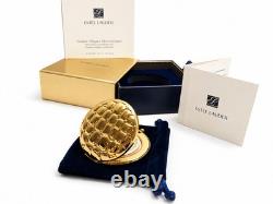 Estee Lauder Golden Alligator Slim Compact Pressed Powder New In Box Mint