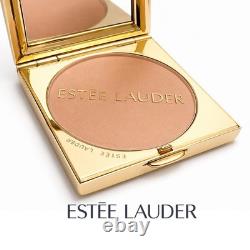 Estee Lauder Golden Flute Compact Lucidity Medium-02 NIB Both Boxes Velvet Tray