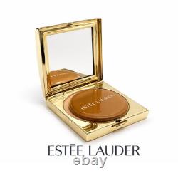 Estee Lauder Golden Flute Compact Lucidity Medium-02 NIB Both Boxes Velvet Tray