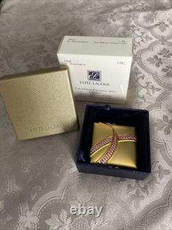 Estee Lauder Pink Ribbon Compact Complete Mint / New In Box 2004 Lucidity