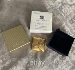 Estee Lauder Pink Ribbon Compact Complete Mint / New In Box 2004 Lucidity