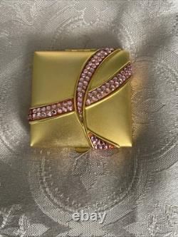 Estee Lauder Pink Ribbon Compact Complete Mint / New In Box 2004 Lucidity