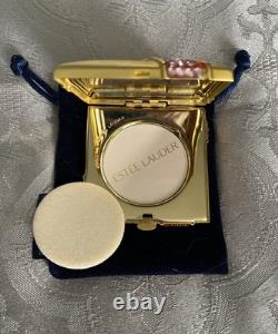 Estee Lauder Pink Ribbon Compact Complete Mint / New In Box 2004 Lucidity